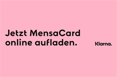 Quick, convenient and easy - Cashless payment with the MensaCard. Payment with the MensaCard is not only convenient and simple. Another significant advantage is that it enables a faster checkout process.